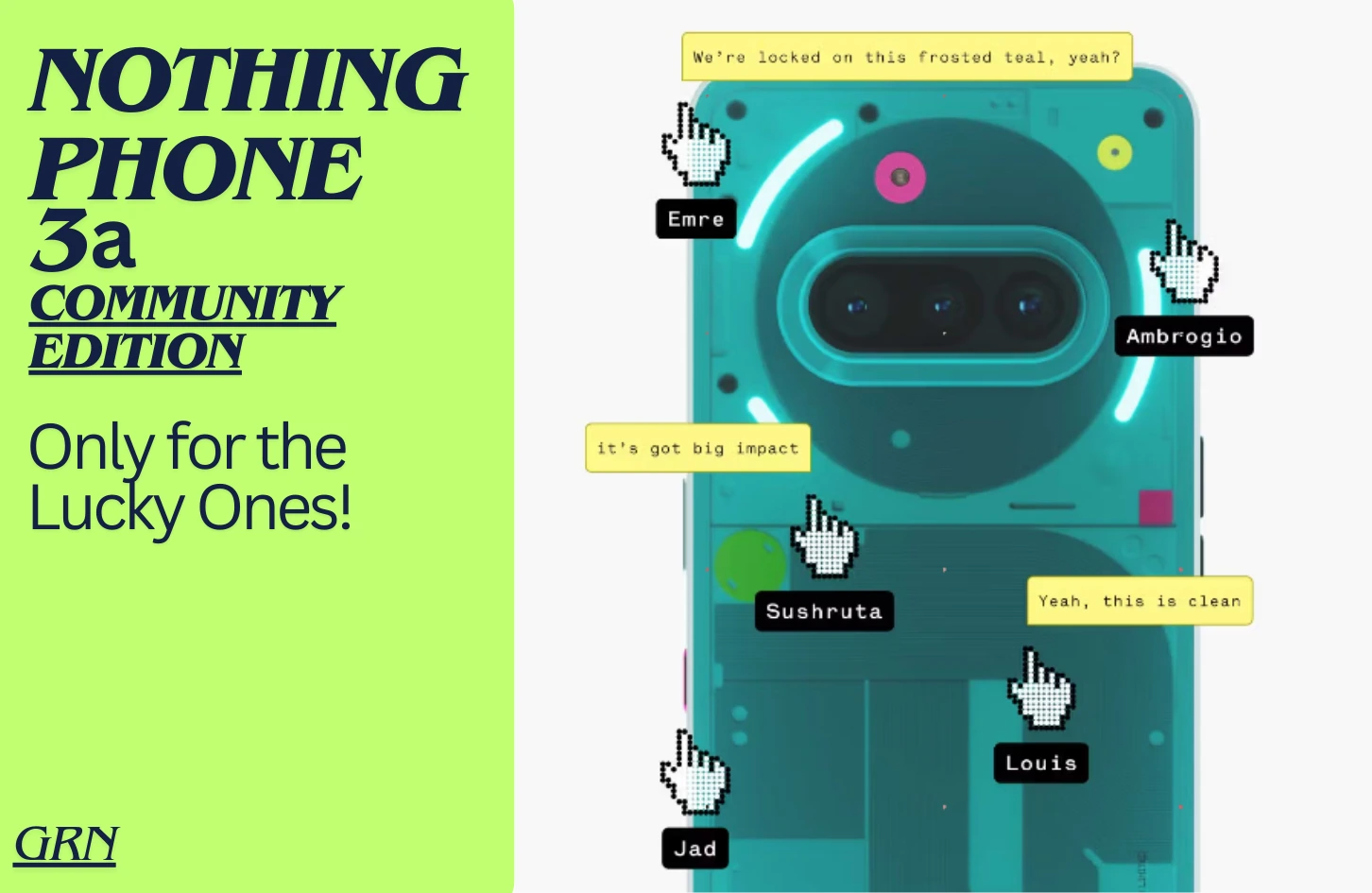 Nothing's Phone (3a) community edition is here
